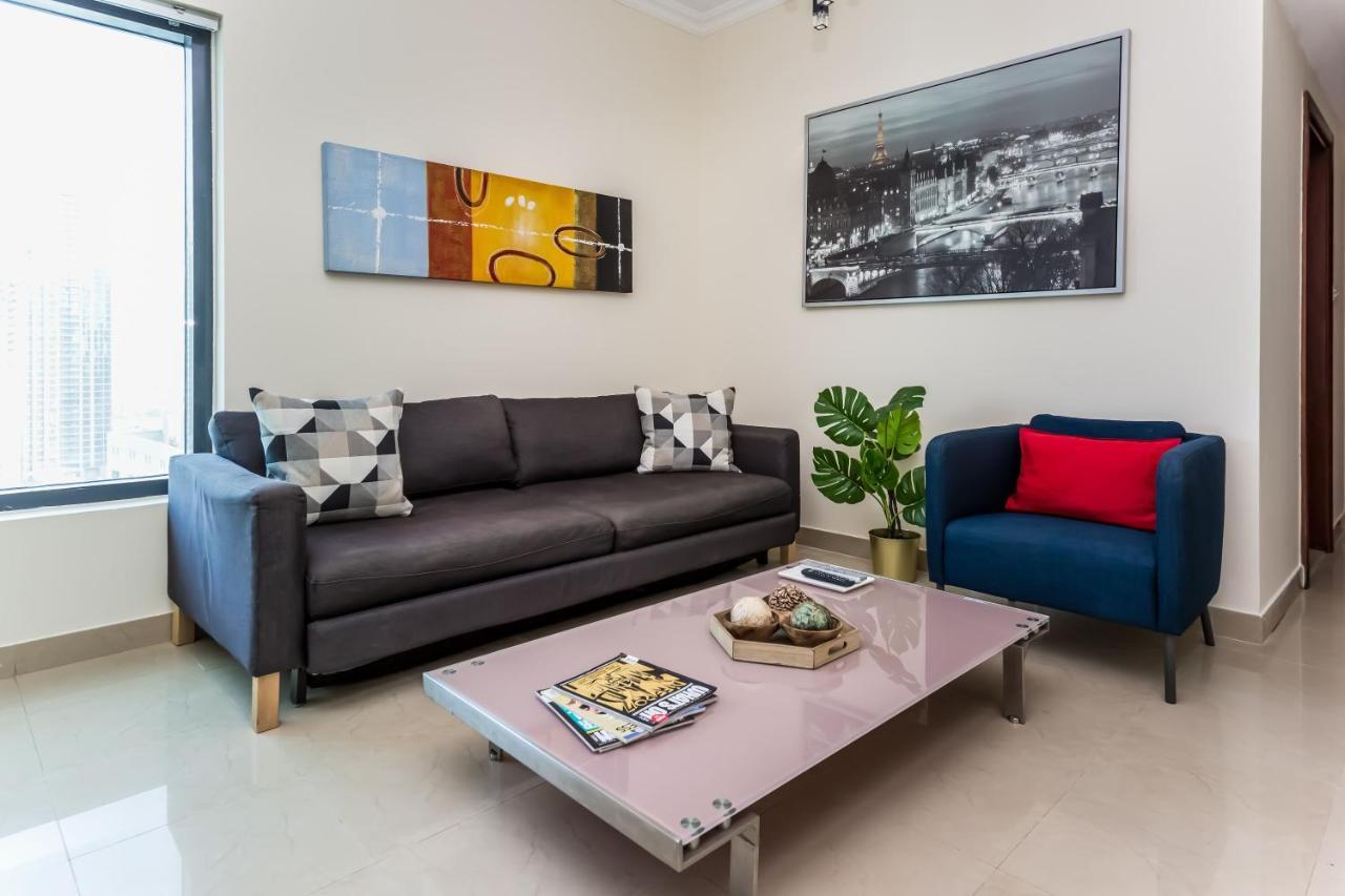 Higuests - Modern Apt In Dubai Marina With Pool And Gym Luaran gambar